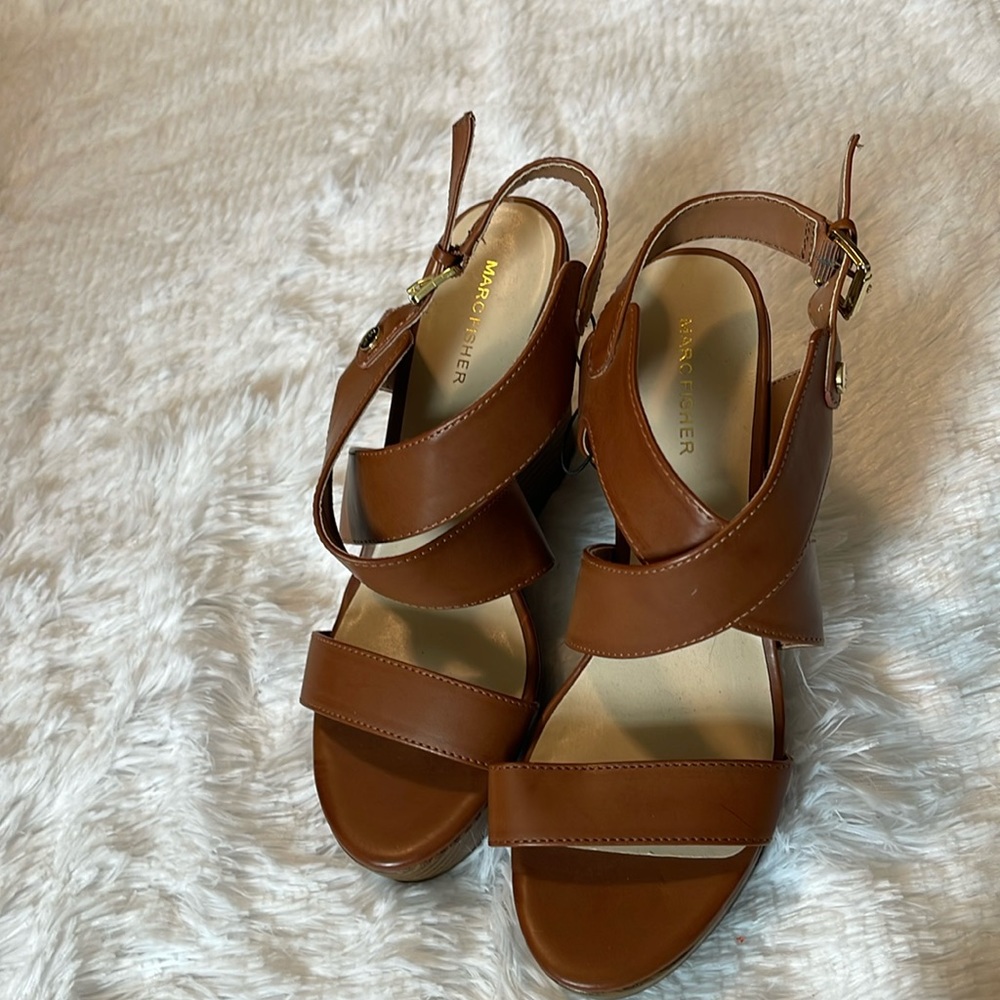 Marc Fisher Wedges Size 10 Brand New
